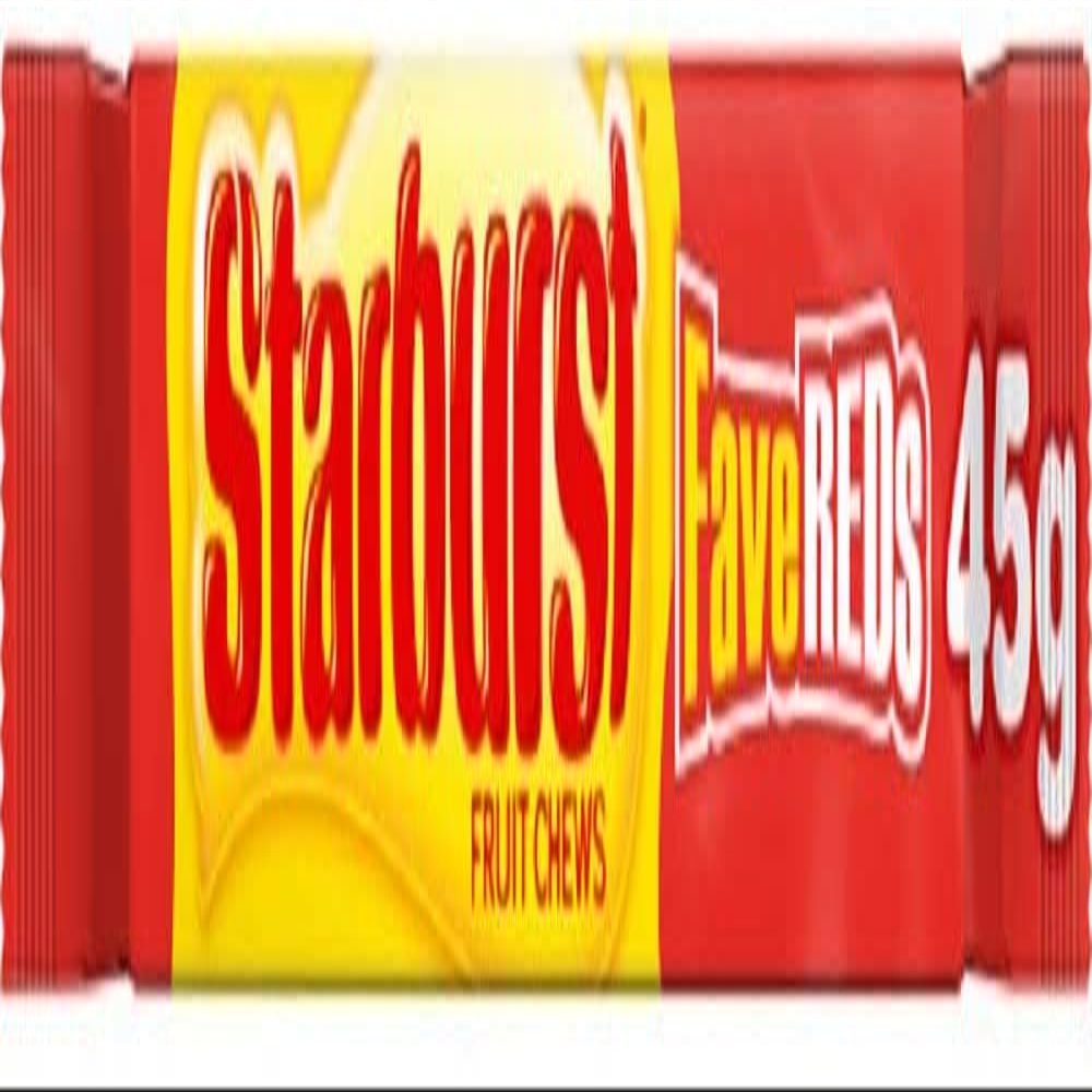 24 X STARBURST FAVE REDS 45g | 24 PACK BUNDLE