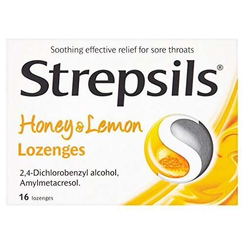 6 X STREPSILS HONEY & LEMON 16's 16 | 6 PACK BUNDLE