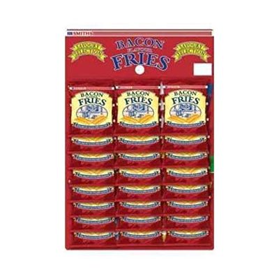 24 X SMITHS BACON FRIES 24g | 24 PACK BUNDLE