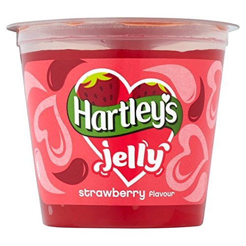 12 X HARTLEYS RTEat JELLY STRAWBERRY 125g (12 PACK BUNDLE)