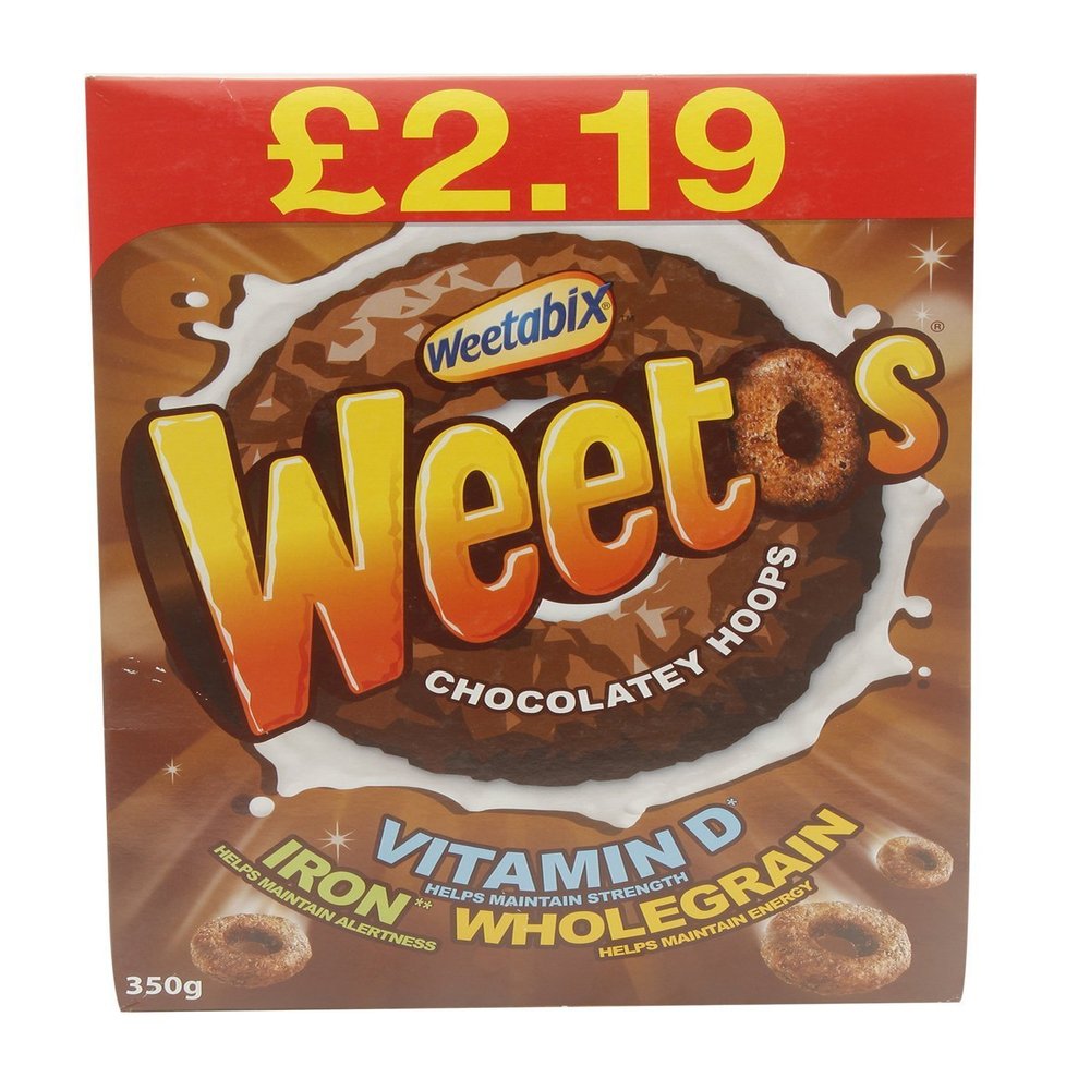 8 X WEETOS 350G 350g (8 PACK BUNDLE)