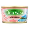 12 X JOHN WEST PINK SALMON 213g. 213g (12 PACK BUNDLE) view 1