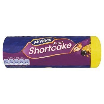 12 X MCVITIES FRUIT SHORTCAKE 200g (12 PACK BUNDLE)