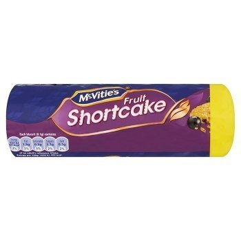 12 X MCVITIES FRUIT SHORTCAKE 200g (12 PACK BUNDLE)