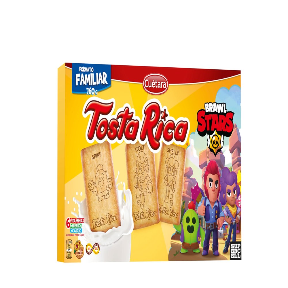 Galletas Cuetara Tosta RIcas Familiar 860gr