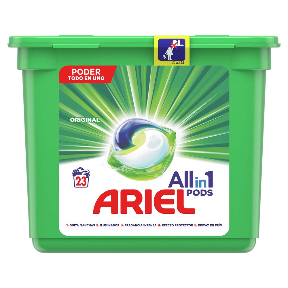 Regular Ariel Detergent Capsules - 27 Washes