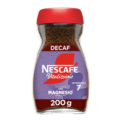 Caf Nescaf Vitalissimo Descafeinado De 200g