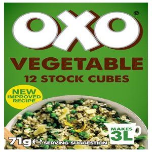 Oxo Vegetable 12 Cubes 71g x 6 Pack