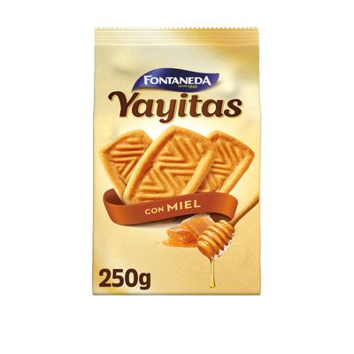 Galletas Lu Yayitas Hechas Con Miel 250gr