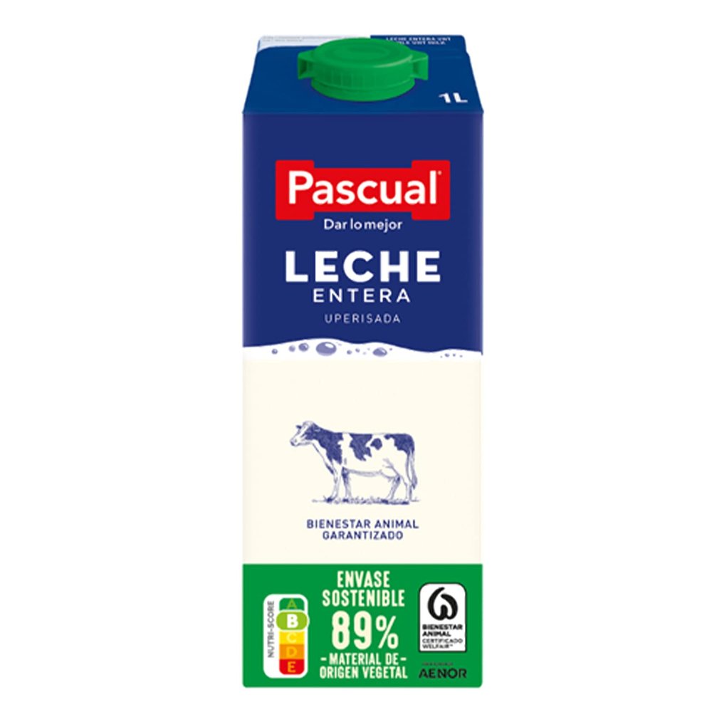 Pascual Whole Milk - 1 L