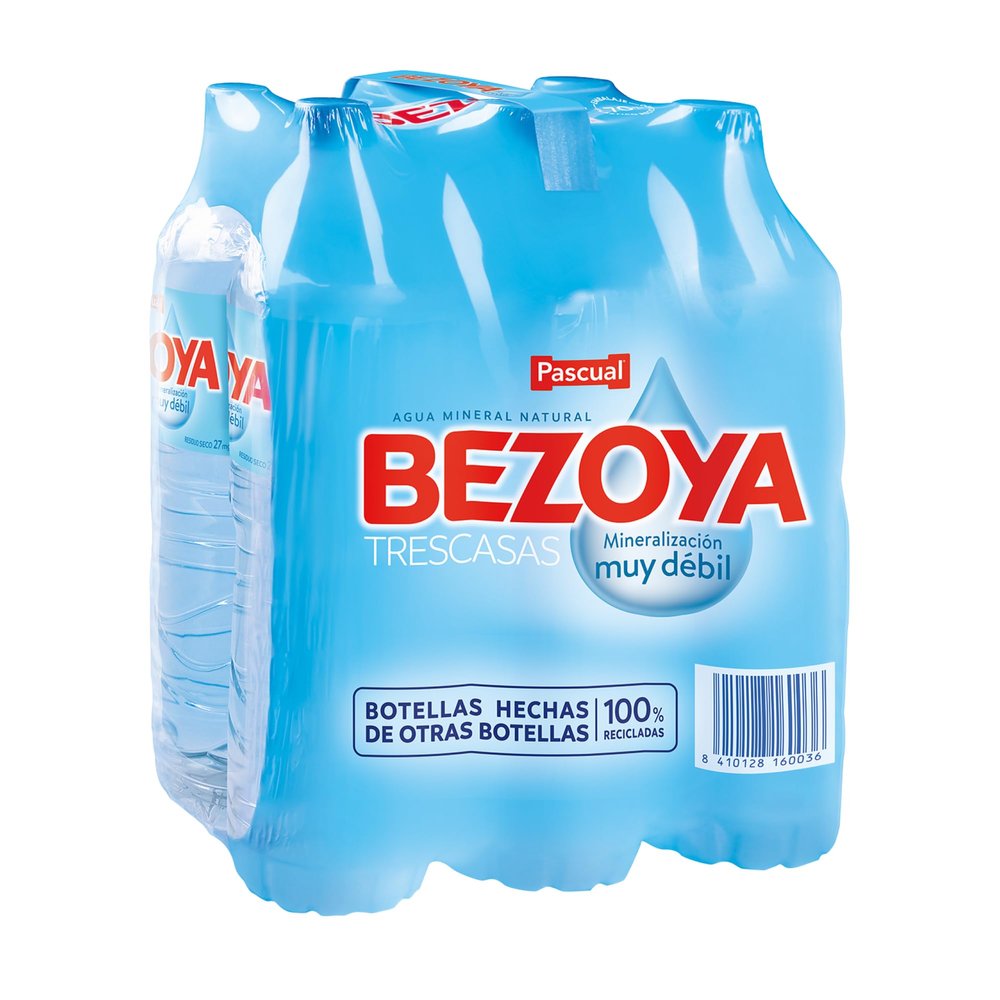 Bezoya Mineral Water 1,5 L. [Pack of 6]