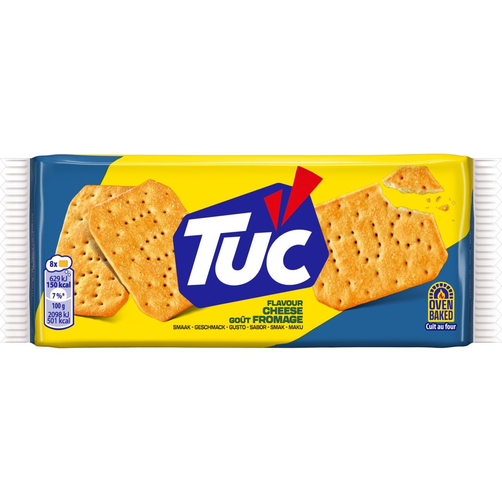 Galletas Saladas Sabor Queso Tuc Cracker 100g