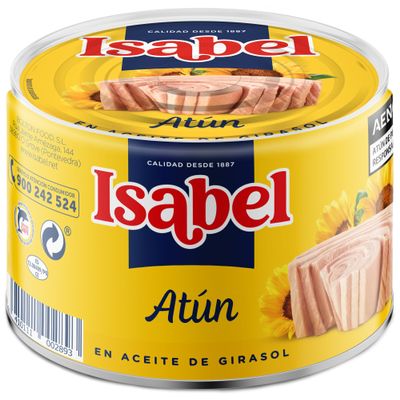 Isabel Tuna in sunflower oil - 260 gr.