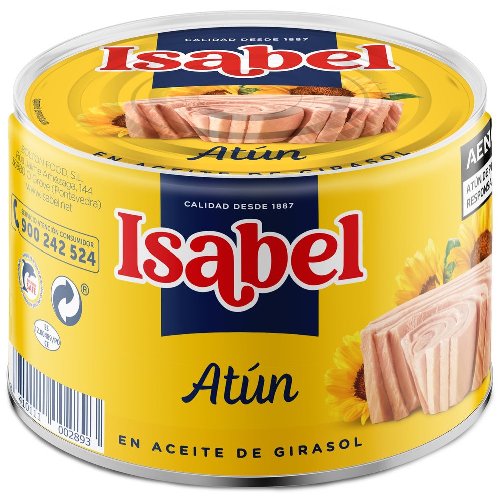 Isabel Tuna in sunflower oil - 260 gr.