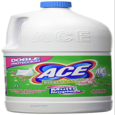 ACE 2L Bleach, Unscented, Liquid, Provides Freshness