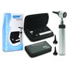 YNR Otoscope with LED  Portable Ear Scope Microscope for Diagnostic Examination, 4x Magnification, Rheostat Switch & Vegan Leather Case | Ear Wax Removal for Family, Pets, Students, Nurses & Doctors view 1