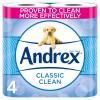 Andrex Classic Clean Toilet Paper, Pack of 4 view 1
