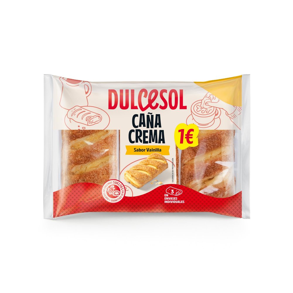 Dulcesol Canes Pack of 4 x 62 g Total 250 g