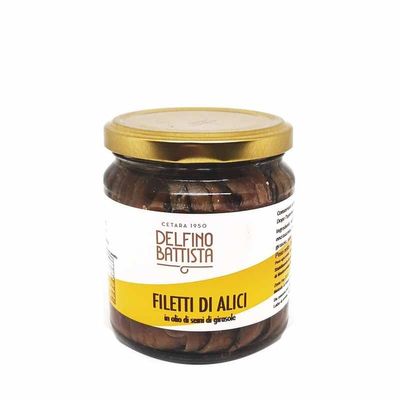 Anchovy Cetara Fillets 212 ml