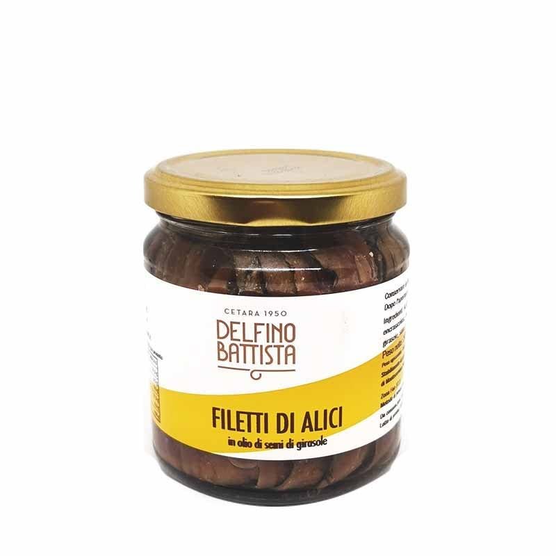 Anchovy Cetara Fillets 212 ml