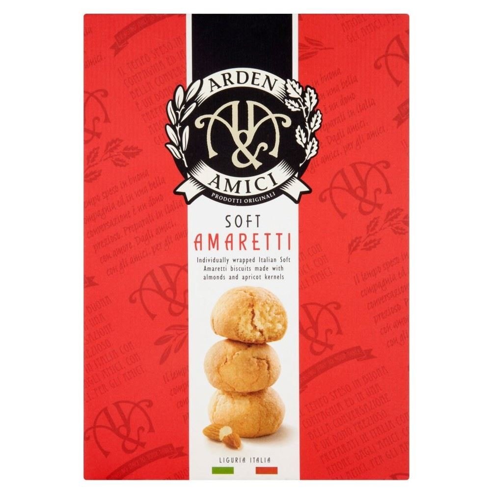 Arden & Amici Soft Amaretti (150g) - Pack of 2