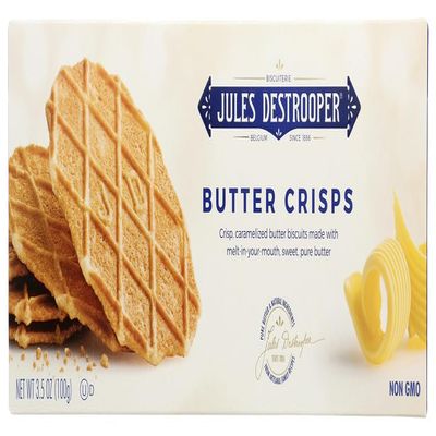 Jules Destrooper Butter Crisps (100g) - Pack of 2