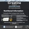 MaxiNutrition 100 Percent Creatine monohydrate, (Creapure) 250g, high dose and Pure creatine Powder for Maximum Performance During Your Training, Unflavoured view 2