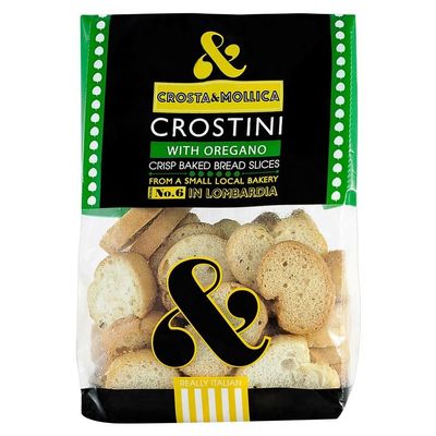 Crosta & Mollica Crostini - Oregano (150g) - Pack of 2