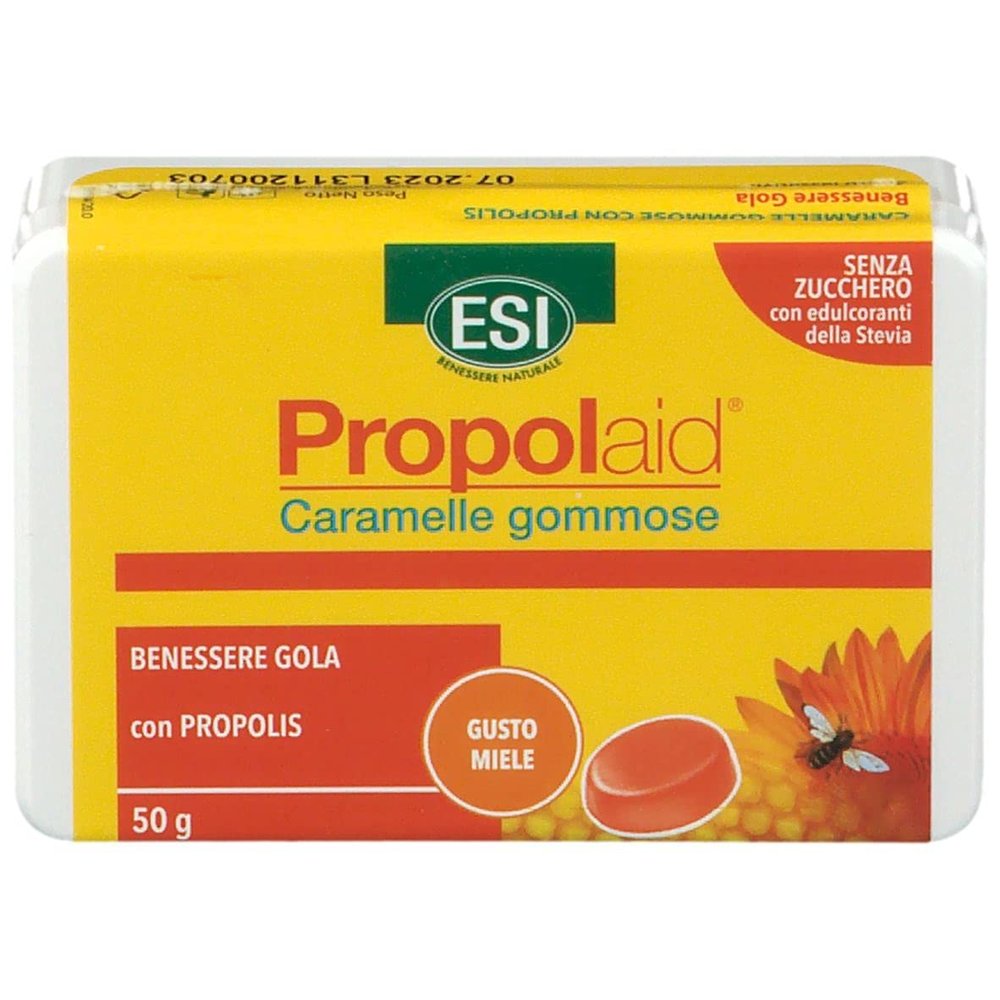 Online Winter Protection PropolAid Swiss Chewy Candies 50g Honey