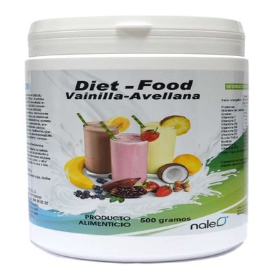 Diet Food Shake (Vanilla and Hazelnut) 500 g of Nale
