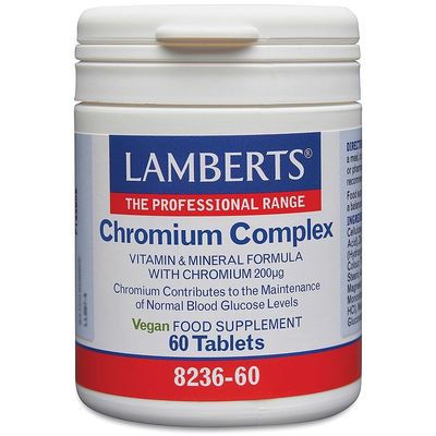 Chromium Complex 60 Tablets of Lamberts