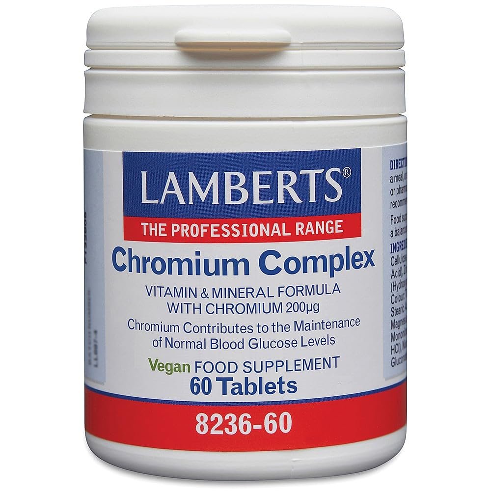 Chromium Complex 60 Tablets of Lamberts