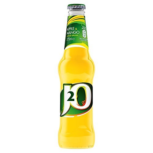 Britvic J2O Apple & Mango Fruit Juice Drink (12 x 275ml Glass Bottles)