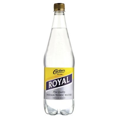 Carters Royal Fine Quality Indian Tonic Water (6 x 1 Litre Bottles)