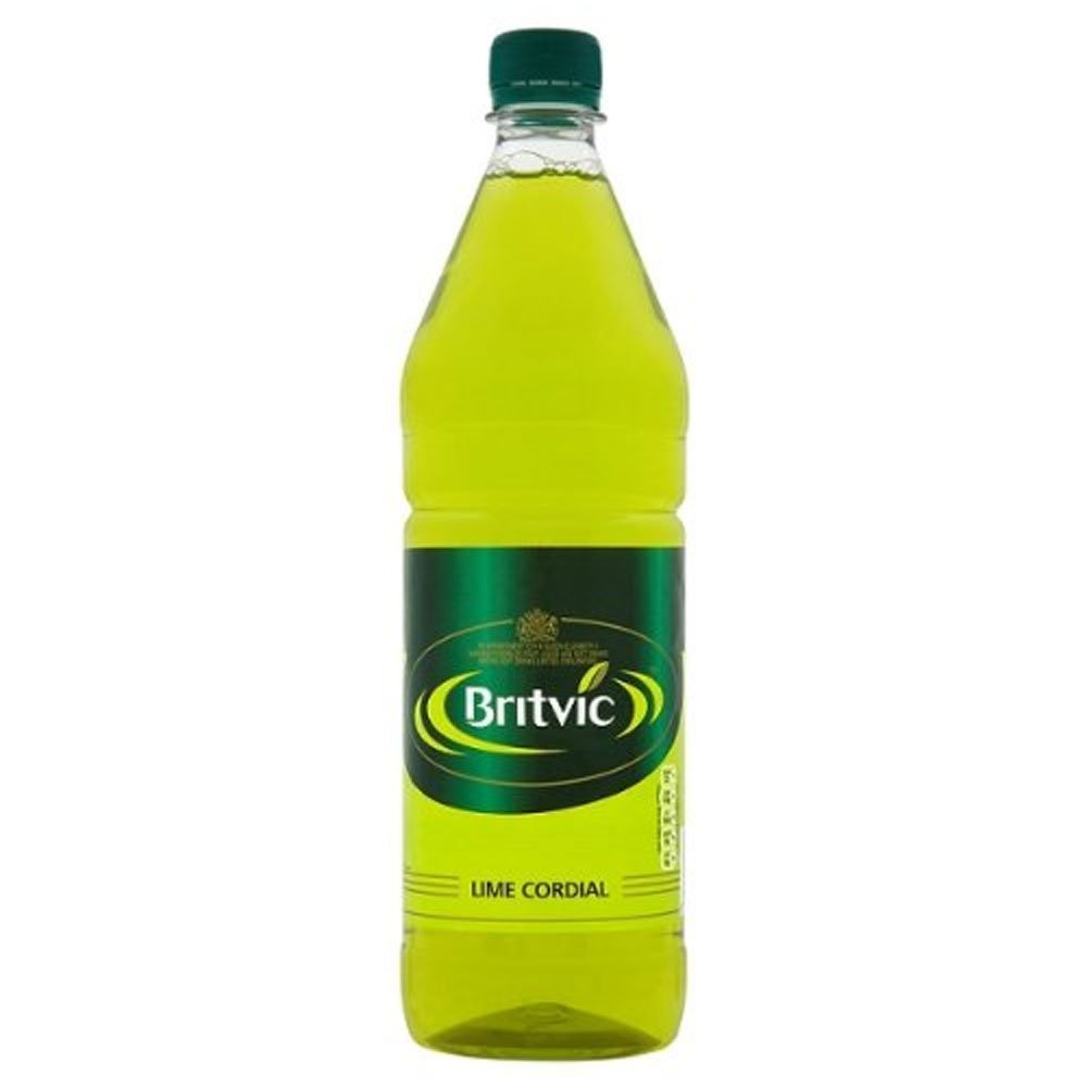 Britvic Lime Cordial (Case of 6 x 1 Litre Bottles)