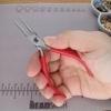 The Beadsmith I Beads Pliers  4.5 Inches, 8-Piece Set: Round Nose, Chain Nose, Bent Chain Nose, Flat Nose, Nylon Jaw, Tweezers & Tungsten Carbide Side Cutter  Heart-Shaped Carrying Case Included view 3