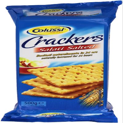 Pavesi Colussi Lightly Salted Crackers 500g