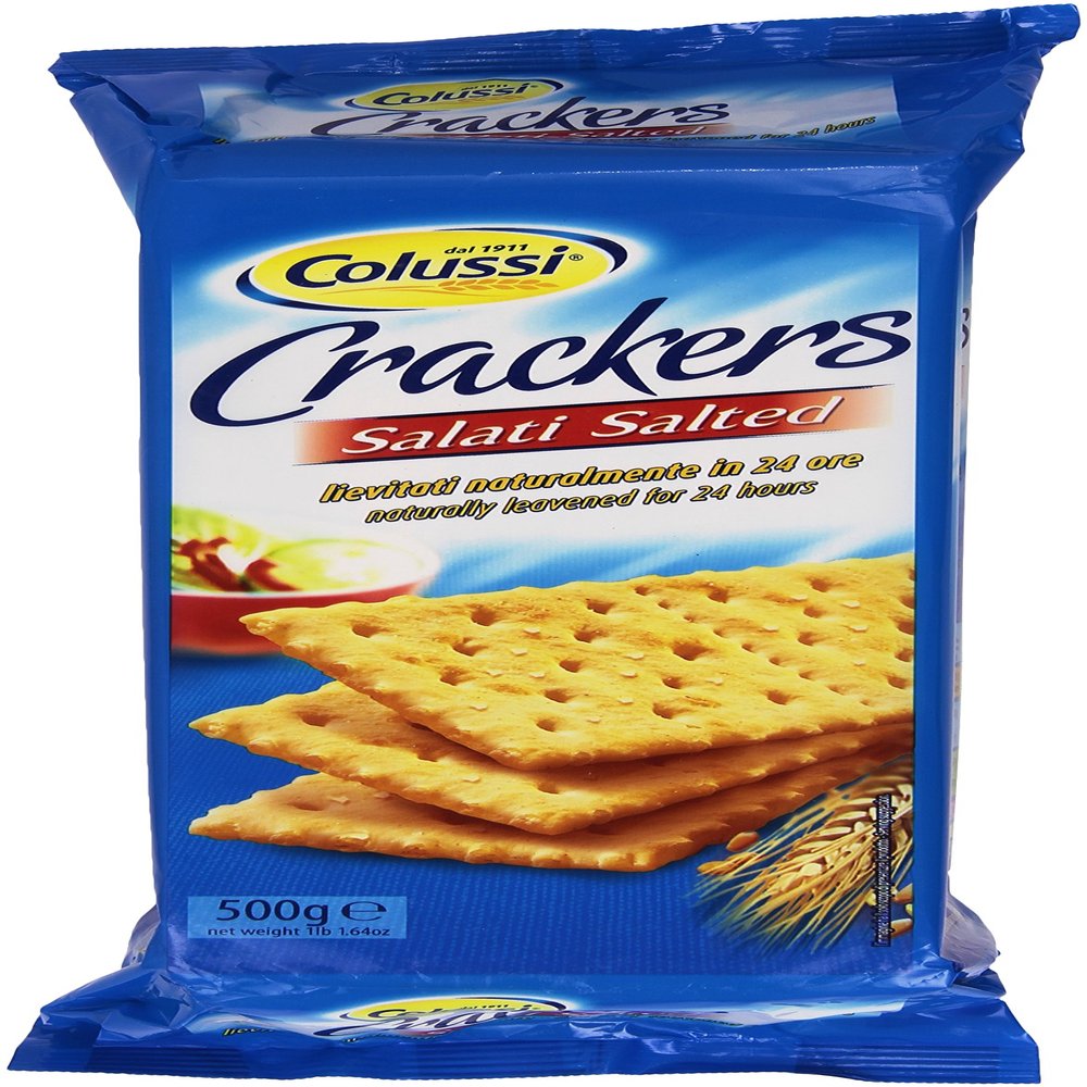 Pavesi Colussi Lightly Salted Crackers 500g