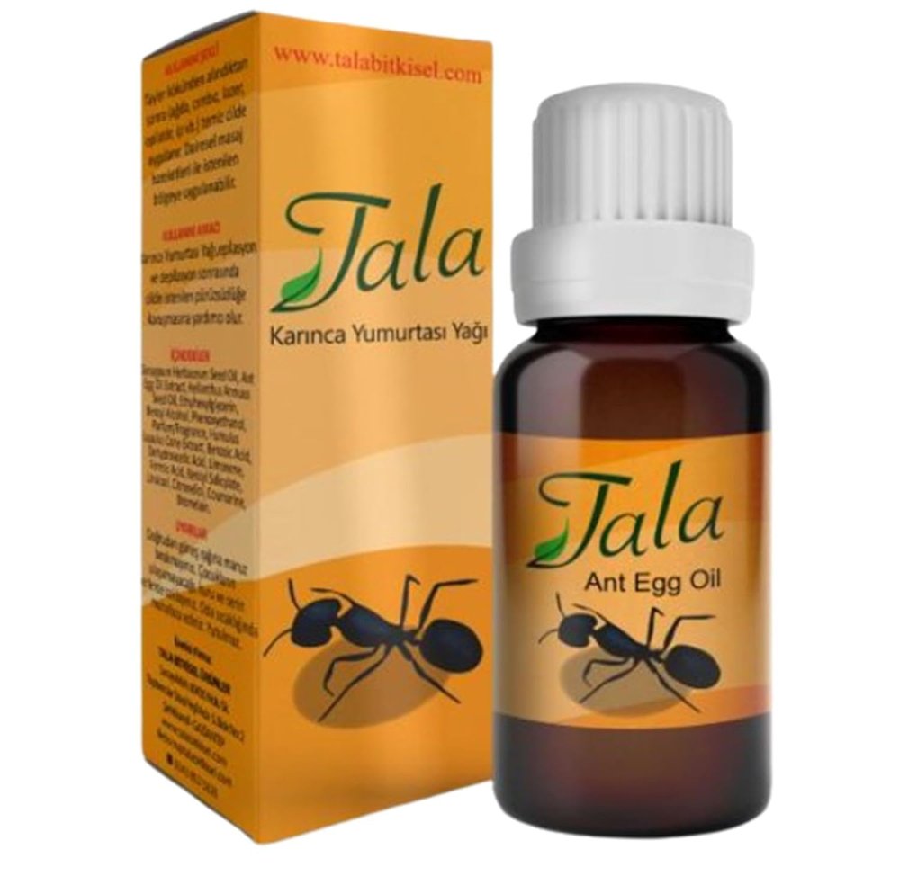 Tala ANT EGG OIL Hair Removal Genuine Organic Permanent Reducing Solution 20ml/0.7oz