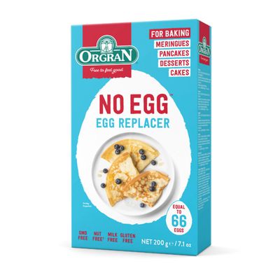 Orgran No Egg, Egg Replacer Mix (200g) - Pack of 2