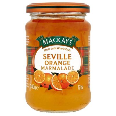 Mackays Natural Fruit Seville Orange Marmalade (340g) - Pack of 2