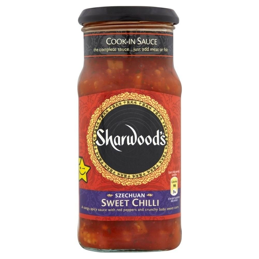 Sharwood's Cooking Sauce - Sweet Chilli & Red Pepper (425g) - Pack of 2
