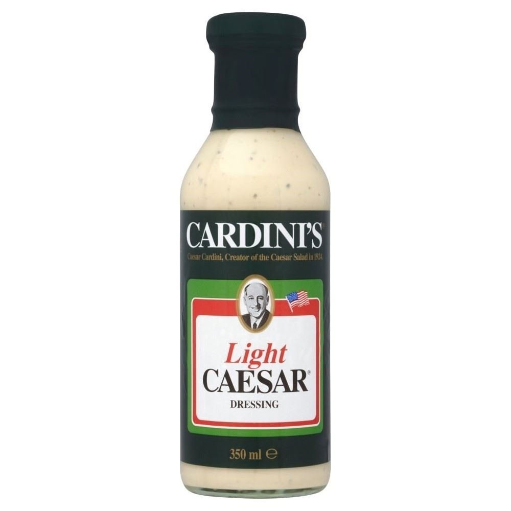 Cardini's Low Fat Caesar Dressing (350ml) - Pack of 2