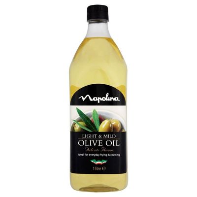 Napolina Light & Mild Olive Oil (1L) - Pack of 2