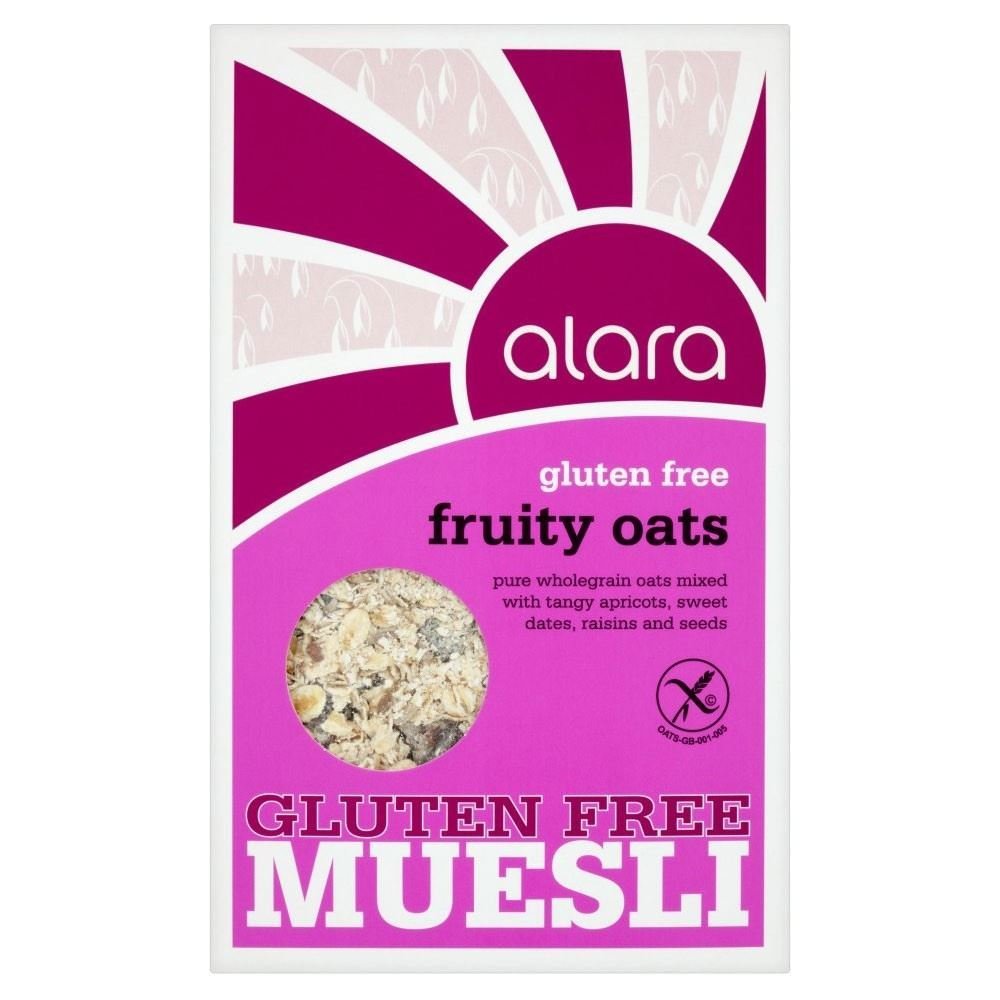 Alara Gluten Free Fruity Oats Muesli (500g) - Pack of 2
