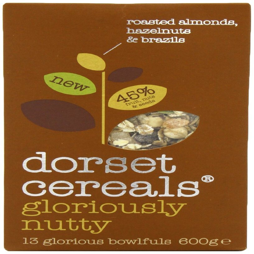 Dorset Cereals Gloriously Nutty (600g) - Pack of 2