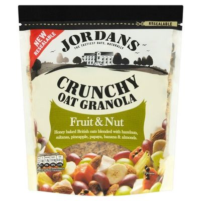 Jordans Crunchy Oat Granola Fruit & Nut (750g) - Pack of 2