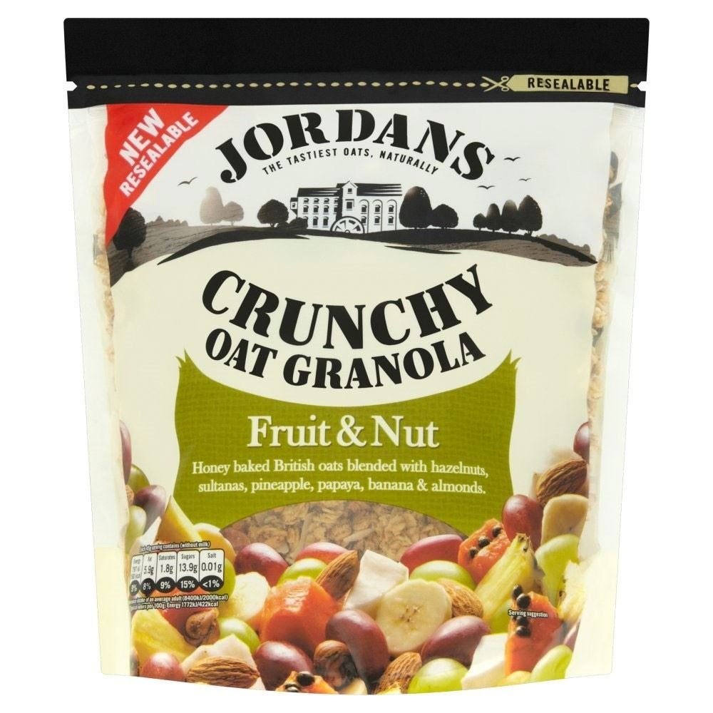 Jordans Crunchy Oat Granola Fruit & Nut (750g) - Pack of 2