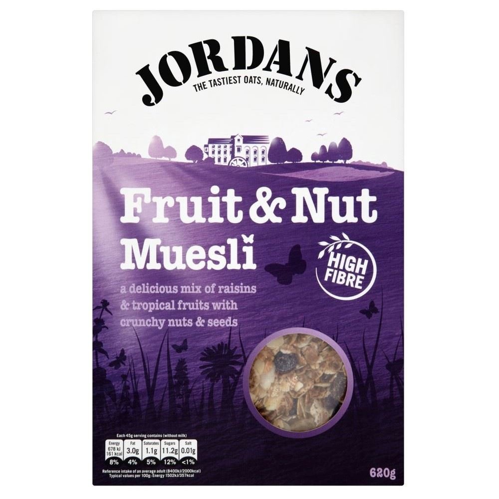 Jordans Fruit & Nut Muesli (620g) - Pack of 2