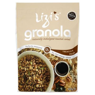 Lizi's Treacle & Pecan Granola (400g) - Pack of 2